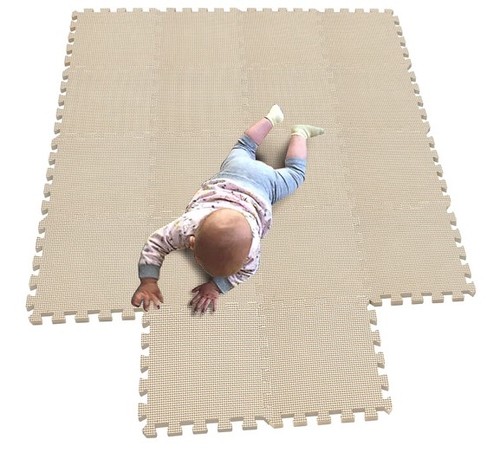 Soft baby play mat - soft, 18