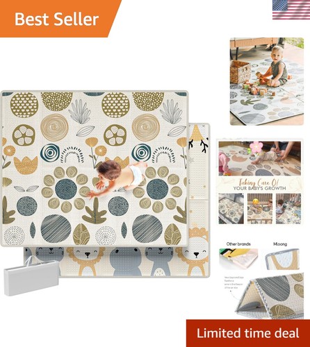 Reversible baby play mat - baby,