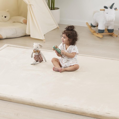 79x118 beige baby play - baby, 1.5